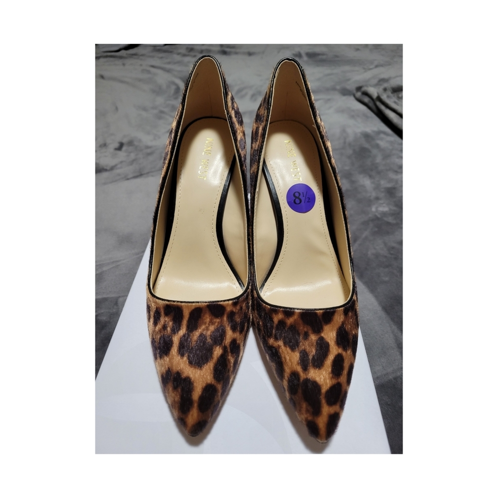 Nine West Leopqrd Pumps (Calf Hair)
